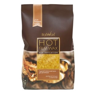 ItalWax Natural Film Wax 500g - wosk twardy w granulkach do depilacji bezpaskowej