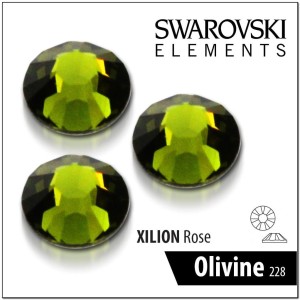 50 X Olivine Oryginalne Cyrkonie Swarovski Ss-5