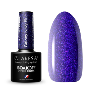 Claresa Galaxy Navy Blue kolorowy lakier hybrydowy 5g 5g