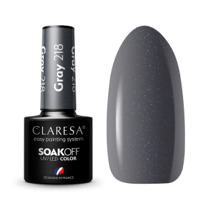 Claresa Gray 218 kolorowy lakier hybrydowy 5g