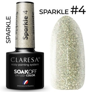 Claresa Sparkle 4 kolorowy lakier hybrydowy 5g
