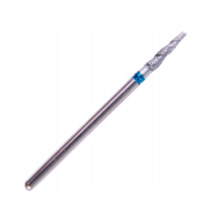 Frez diamentowy medium spiralny tornado prosty L0212D-M średni