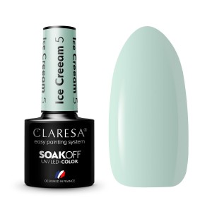 Claresa Ice Cream 5 kolorowy lakier hybrydowy 5g
