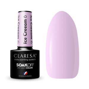 Claresa Ice Cream 6 kolorowy lakier hybrydowy 5g