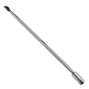 Radełko kopytko pusher ze stali nierdzewnej dwustronne standard manicure pedicure