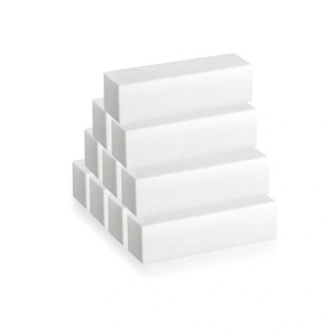 Zestaw 10 x blok polerski biały gradacja 100