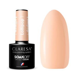 Claresa Lollipop 1 kolorowy lakier hybrydowy 5g
