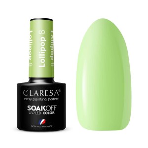Claresa Lollipop 8 kolorowy lakier hybrydowy 5g