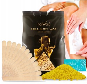 Zestaw do DEPILACJI Full Body wax wosk twardy dropsy