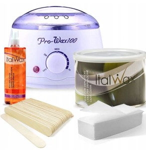 Depilacji Italwax Podgrzewacz 100w Wosk 400ml Olive Oliwka Eteryczny