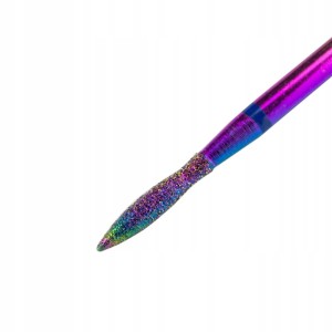 Frez diamentowy Unicorn tęczowy łezka wąska Nr 27