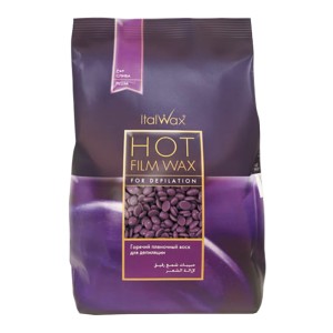 ItalWax Plum Film Wax 500g - wosk twardy w granulkach do depilacji bezpaskowej