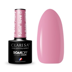 Claresa Fallin’ Love 8 kolorowy lakier hybrydowy 5g