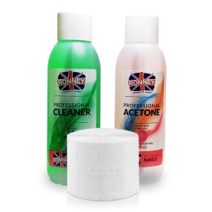Ronney 2x500 ml Cleaner aloe Aceton chewing gum waciki