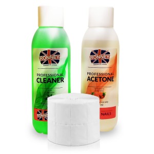 Ronney 2x500 ml Cleaner aloe Aceton strawberry waciki