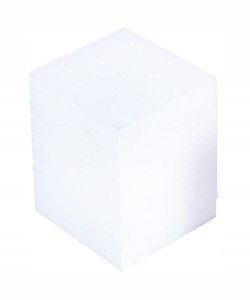 5x Blok polerski do paznokci 100/100 mała kostka polerka mini kolor biały