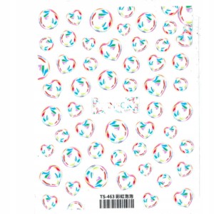 Naklejki do paznokci cienkie samoprzylepne Nail Art Design Nr TS-463