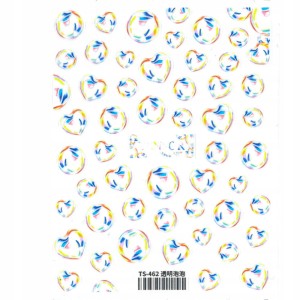 Naklejki do paznokci cienkie samoprzylepne Nail Art Design Nr TS-462