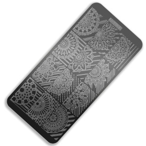 BLASZKA Płytka wzorki DO STEMPLI stamping ZG-L005
