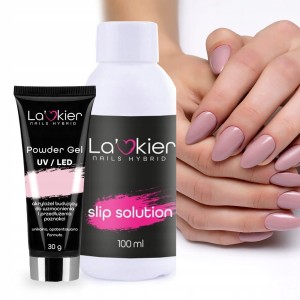 La'kier Akrylożel French Pink 30ml Gel + Slip Solution