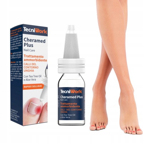 TecniWork Płyn keratolityczny zmiękczający do stóp przeciw modzelom i wrastaniu paznokci Chermed Plus 15ml CE300