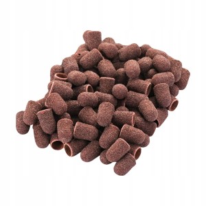 100 x Kapturek ścierny do pedicure EXO 7mm gradacja 60 soft