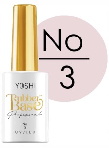 Yoshi Rubber Base 3 baza kauczukowa do paznokci hybrydowych 10ml