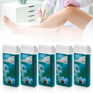 ItalWax Zestaw wosków do depilacji w rolce Azulen 100ml 4+1 gratis