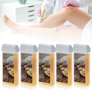 ItalWax Zestaw wosków do depilacji w rolce Natural 100ml 4+1 gratis