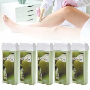 ItalWax Zestaw wosków do depilacji w rolce Olive 100ml 4+1 gratis