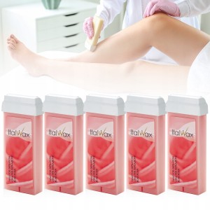 DeItalWax Zestaw wosków do depilacji w rolce Rose 100ml 4+1 gratis