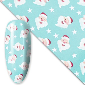 Folia transferowa do zdobień paznokci świąteczna Christmas #8