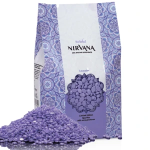 ItalWax Nirvana Film Wax Lavender 100g Premium SPA aromatyczny wosk twardy w granulkach do depilacji bezpaskowej niskotemperaturowy