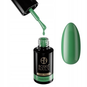 Boska Nails 407 Green Grass kolorowy lakier hybrydowy 6ml