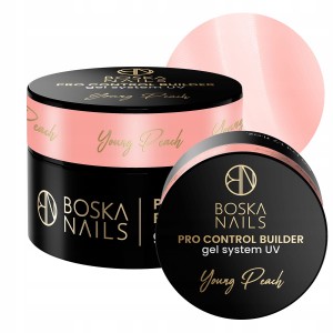 Boska Nails Pro Control Builder Young Peach 15ml budujący żel UV do paznokci
