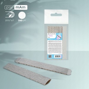 Staleks Thin DFC-22-240 wymienne nakładki na pilnik prosty gradacja 240 50 sztuk