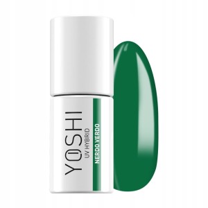 Yoshi 707 Nerdo Verdo kolorowy lakier hybrydowy 6ml
