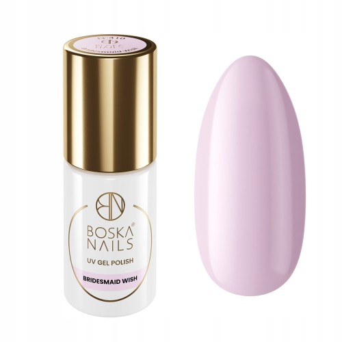 Boska Nails 410 Bridesmaid Wish kolekcja Say Yes kolorowy lakier hybrydowy 6ml