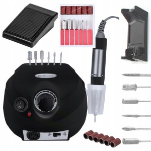 Frezarka do manicure i pedicure J202 65w czarna