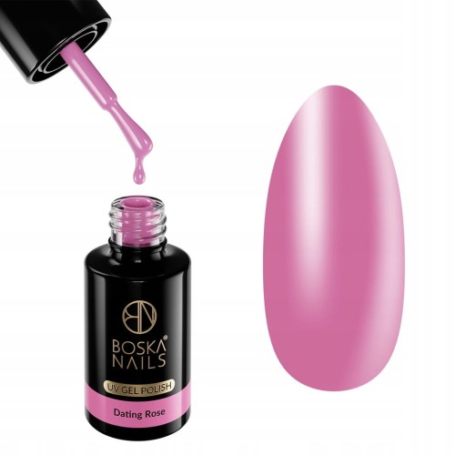Boska Nails 428 Dating Rose kolekcja Autumn Date kolorowy lakier hybrydowy 6ml