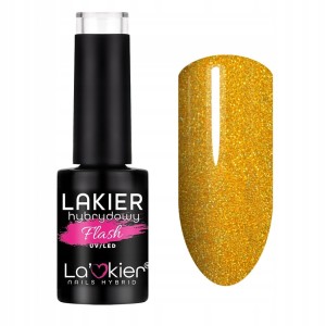 La'kier Shine Burst Flash Neon 2 neonowy lakier hybrydowy z efektem flash 5g