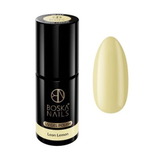 Boska Nails 459 Leon Lemon kolekcja Pastel Fruit kolorowy lakier hybrydowy 6ml