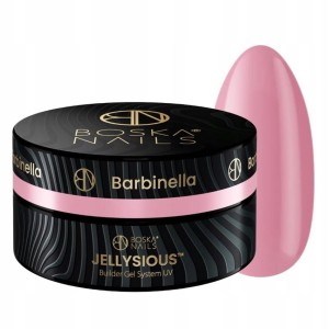 Boska Nails Jellysious Barbinella 50ml jasno różowy żel budujący do paznokci galaretka Builder Gel System UV
