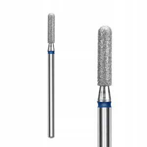 Staleks Expert FA30B023/6.5 2,3mm/6,5mm frez diamentowy do skórek i paznokci walec zaokrąglony niebieski