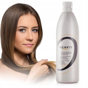 Herfit Pro Szampon rewitalizujący do włosów suchych i zniszczonych z mleczkiem pszczelim 1000ml