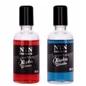 NTN Zestaw 1+1 Oliwka regenerująca skórki i paznokcie roller ball z kulką 50ml Wiśnia + Wanilia