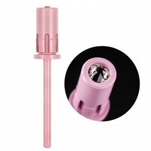 Saute Nails Mandrel różowy frez nośnik do nakładek opasek 6,6mm/14mm