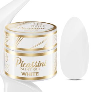Boska Nails Picassini Paint Gel White Żel do zdobień 5ml