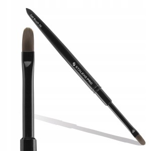 Staleks Expert NBE-06 Profesjonalny pędzelek do żelu i akrylożelu 6mm czarny