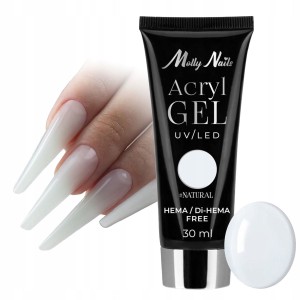 Molly Nails AcrylGel Natural Akrylożel do paznokci HEMA/Di-HEMA Free 30ml